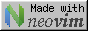 Neovim badge